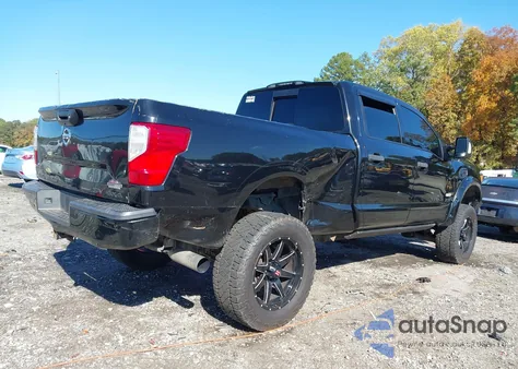 2018 Nissan Titan Xd Sv Diesel from USA, damaged, VIN 1N6BA1F46JN520520